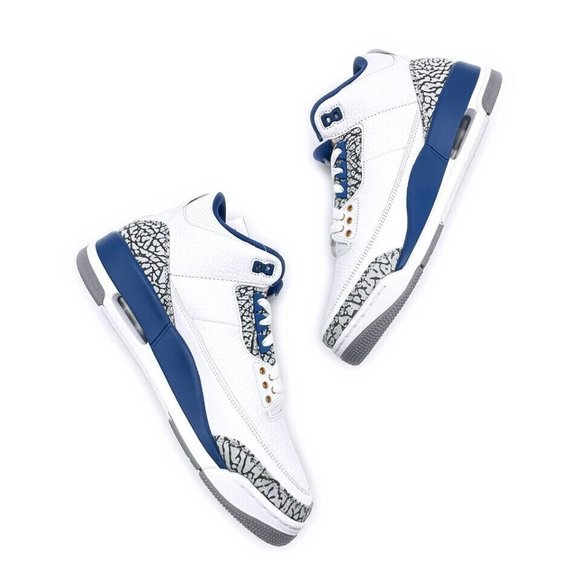 Nike Air Jordan 3 Retro Wizards True Blue Metallic Copper CT8532-148 Size 11 main image 4